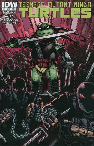 Teenage Mutant Ninja Turtles Vol 5 #25 Cover B Regular Kevin Eastman Cover