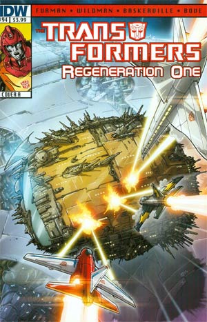 Transformers Regeneration One #94 Cover A Regular Andrew Wildman Cover