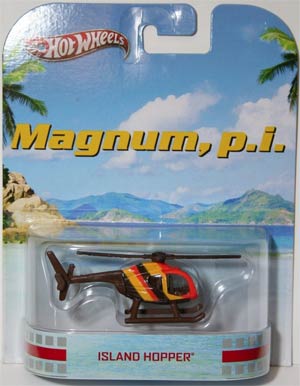 Hot Wheels Retro Entertainment 1/50 Magnum PI Island Hopper Helicopter