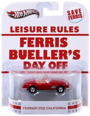 Hot Wheels Retro Entertainment 1/50 Ferris Buellers Day Off Ferrari 250 California
