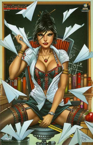 Grimm Fairy Tales Presents Wonderland Vol 2 #13 Cover D Wizard World Chicago Comic Con Exclusive Jamie Tyndall Variant Cover