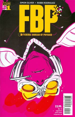 FBP Federal Bureau Of Physics #1 Cover C 2nd Ptg