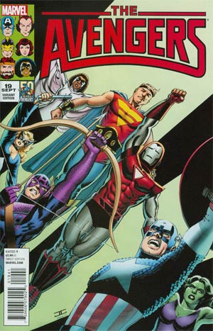 Avengers Vol 5 #19 Cover D Variant John Cassaday Avengers In The 1980s Cover (Infinity Tie-In)