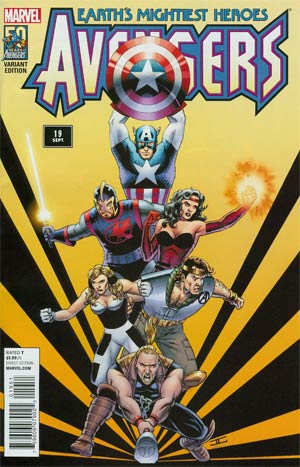 Avengers Vol 5 #19 Cover E Variant John Cassaday Avengers In The 1990s Cover (Infinity Tie-In)