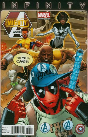 Mighty Avengers Vol 2 #1 Cover D Variant Party Cover (Infinity Tie-In)