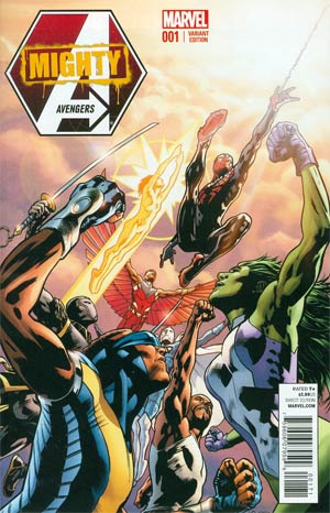 Mighty Avengers Vol 2 #1 Cover E Incentive Bryan Hitch Variant Cover (Infinity Tie-In)