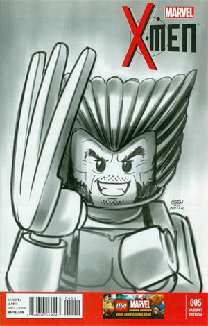 X-Men Vol 4 #5 Cover D Incentive Leonel Castellani Lego Sketch Variant Cover (Battle Of The Atom Part 3)