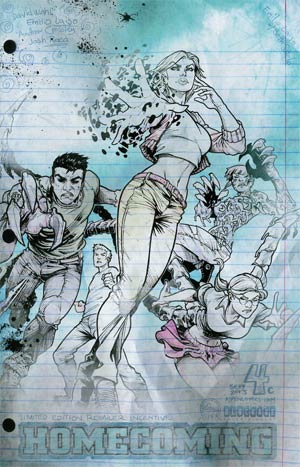 Homecoming #4 Cover C Incentive Emilio Lasio Yearbook Variant Cover