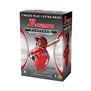 Bowman 2013 Platinum Baseball Trading Cards Pack
