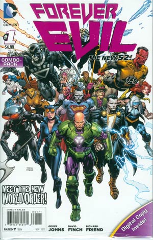 Forever Evil #1 Cover C Combo Pack Without Polybag
