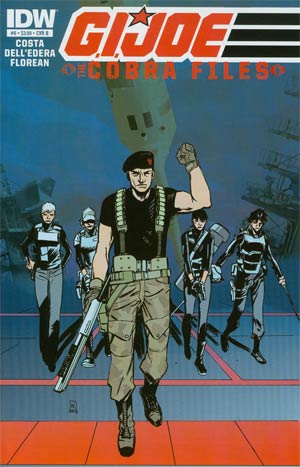 GI Joe Cobra Files #6 Cover B Regular Werther Dell Edera Cover