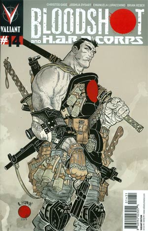 Bloodshot And H.A.R.D. Corps #14 Cover C Incentive Rafael Grampa Variant Cover