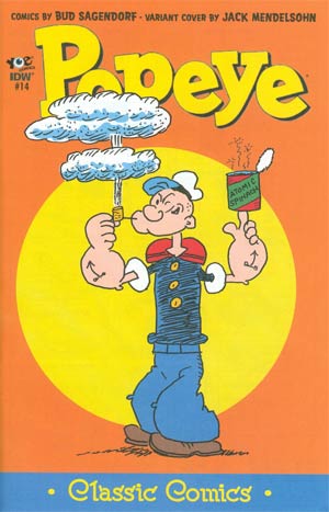 Classic Popeye #14 Cover B Incentive Jack Mendelsohn Variant Cover