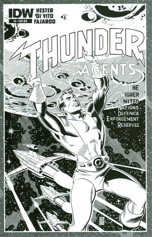 THUNDER Agents Vol 5 #2 Cover D Incentive Dave Sim Sketch Cover