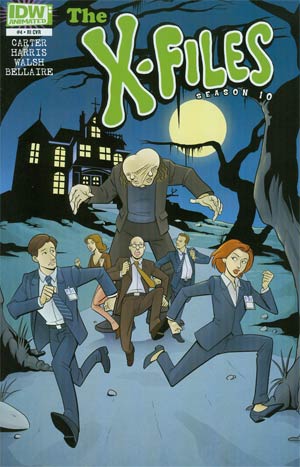 X-Files Season 10 #4 Cover D Incentive Sharp Brothers IDW Gets Animated Variant Cover