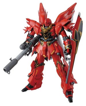 Gundam Master Grade 1/100 Kit -  MSN-06S Sinanju (Animation Color Version)