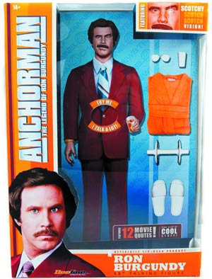 Anchorman 13-Inch Talking Ron Burgundy Figure
