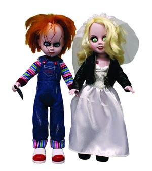 Living Dead Dolls Chucky & Tiffany Doll Set