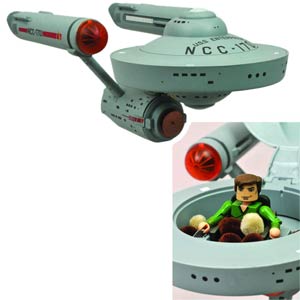 Star Trek Minimates Trouble With Tribbles Enterprise Vehicle