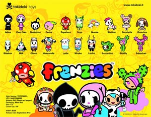 tokidoki Frenzies Classics Blind Mystery Box 30-Piece Display