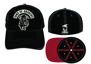 Sons Of Anarchy Stretchfit Baseball Cap
