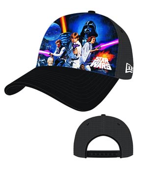 Star Wars A New Hope Splash Trucker Cap