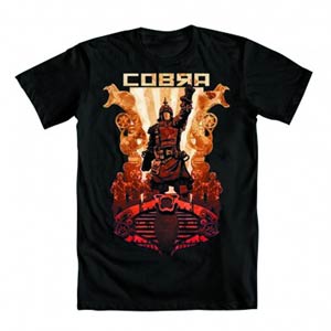 GI Joe Steampunk Cobra Commander Black T-Shirt Large