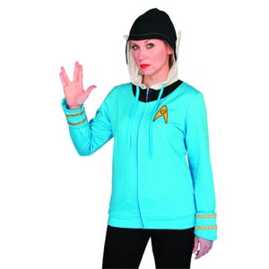 Star Trek Spock Juniors Hoodie Large
