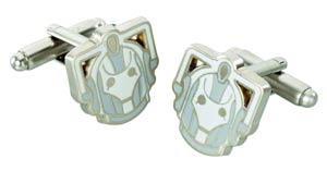 Doctor Who Cufflinks - Cyberman