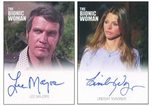 Six Million Dollar Man / Bionic Woman Premium Pack Trading Cards Box