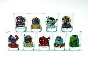Marvel Comics Toon Tumblers Shot Glass - Deadpool
