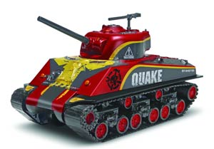Combat Crushers Snaptite Model Kit - Quake Sherman Tank