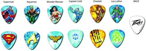 DC Comics Guitar Pick 12-Pack Heroes 1