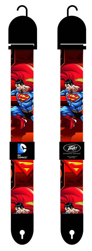 DC Heroes Poly Guitar Strap - Superman