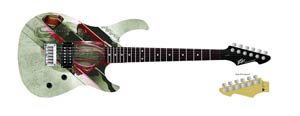 Man Of Steel Symbol Limited Edition Rockmaster Guitar