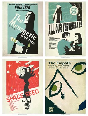Star Trek The Original Series Art Prints Set 11