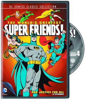 Superfriends Season 4 The Worlds Greatest Superfriends DVD