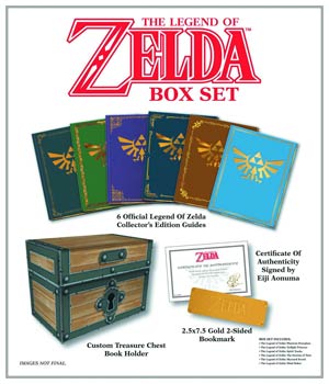 Legend Of Zelda Strategy Guide Collectors Edition Box Set