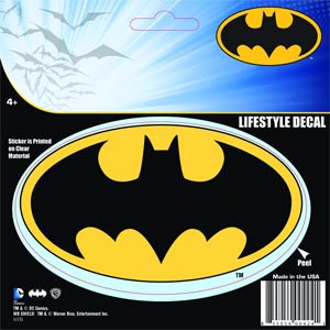 DC Heroes Batman Symbol Vinyl Sticker Assortment Case