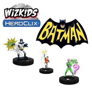 DC HeroClix Batman Classic TV Series Single Figure Booster Pack