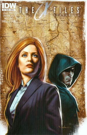 X-Files Season 10 #4 Cover A Regular Carlos Valenzuela Cover