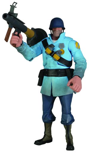 Team Fortress Series 2 Limited Edition BLU Soldier 7-Inch Deluxe Action Figure