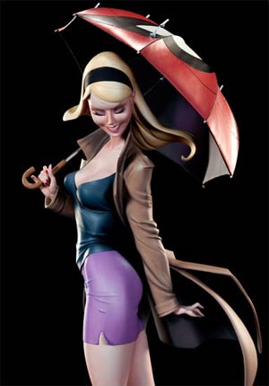 Spider-Man Gwen Stacy By J. Scott Campbell Polystone Statue