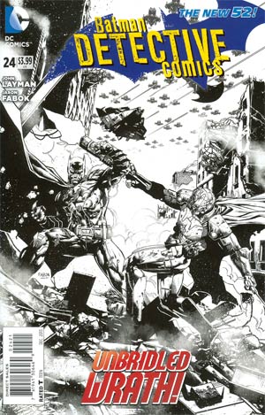 Detective Comics Vol 2 #24 Cover D Incentive Jason Fabok Sketch Cover