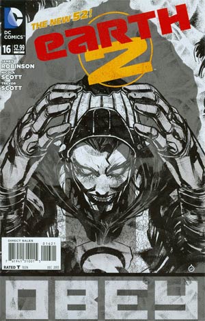 Earth 2 #16 Cover B Incentive Juan Doe Sketch Cover