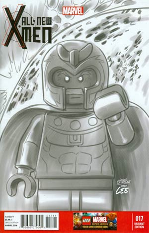 All-New X-Men #17 Cover D Incentive Leonel Castellani Lego Sketch Variant Cover (Battle Of The Atom Part 6)