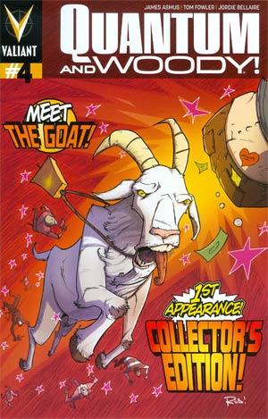 Quantum & Woody Vol 3 #4 Cover C Incentive Rob Guillory Goat Variant Cover