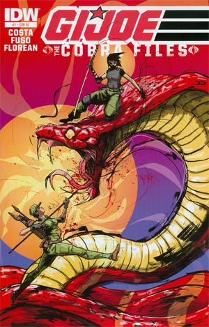 GI Joe Cobra Files #7 Cover B Incentive Riley Rossmo Variant Cover