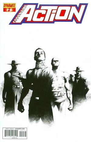 Codename Action #2 Cover E Incentive Jae Lee Black & White Cover