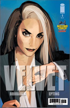 Velvet #1 Cover B Midtown Exclusive Fiona Staples Variant Cover